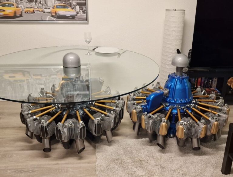 M462RF Sternmotor Tisch