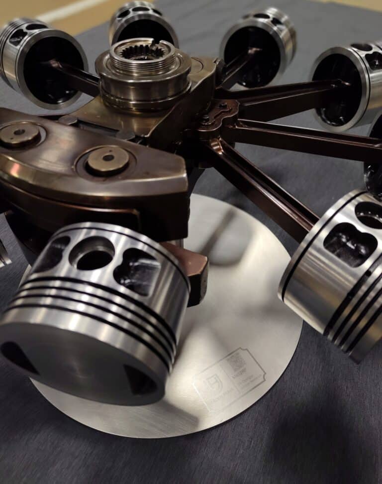 M462RF Sternmotorkolben-Tisch