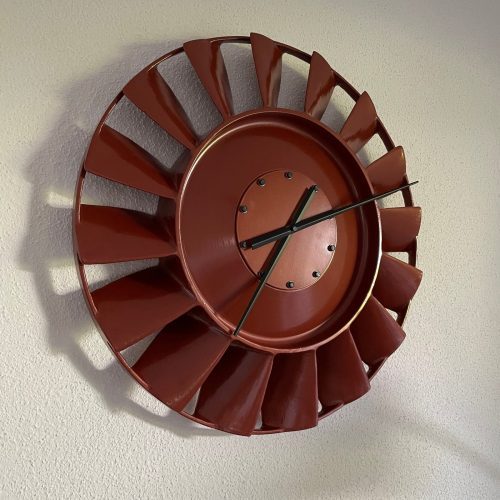 Lüfterrad-Wanduhr