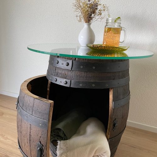 Weinfasstisch und Gestell