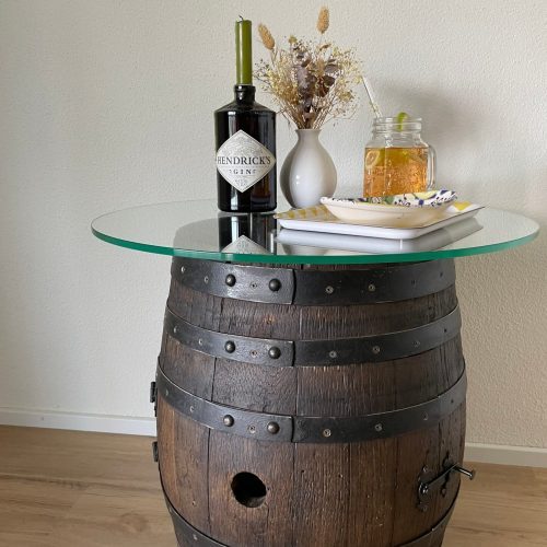 Weinfasstisch und Gestell